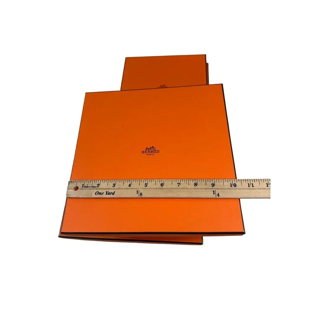 Hermès Paris Orange Gift Boxes Lot of 5 Assorted Sizes Authentic Empty Boxes
